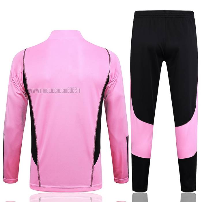 Tuta da Track de Felpa del Inter Miami Bambino 2023-2024 Rosa